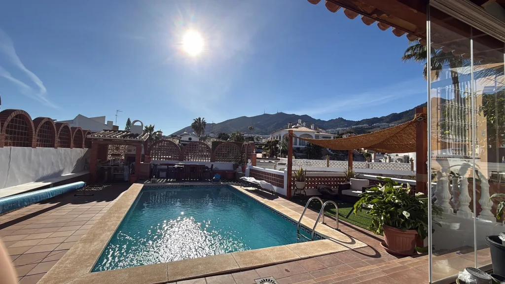 Pool area